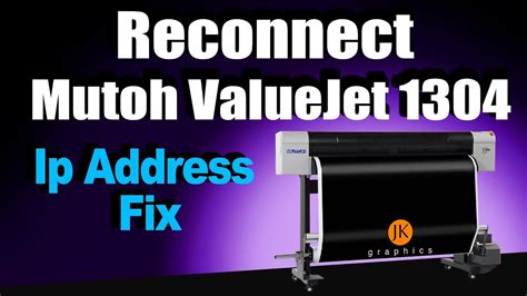 mutoh valuejet 1304 firmware update